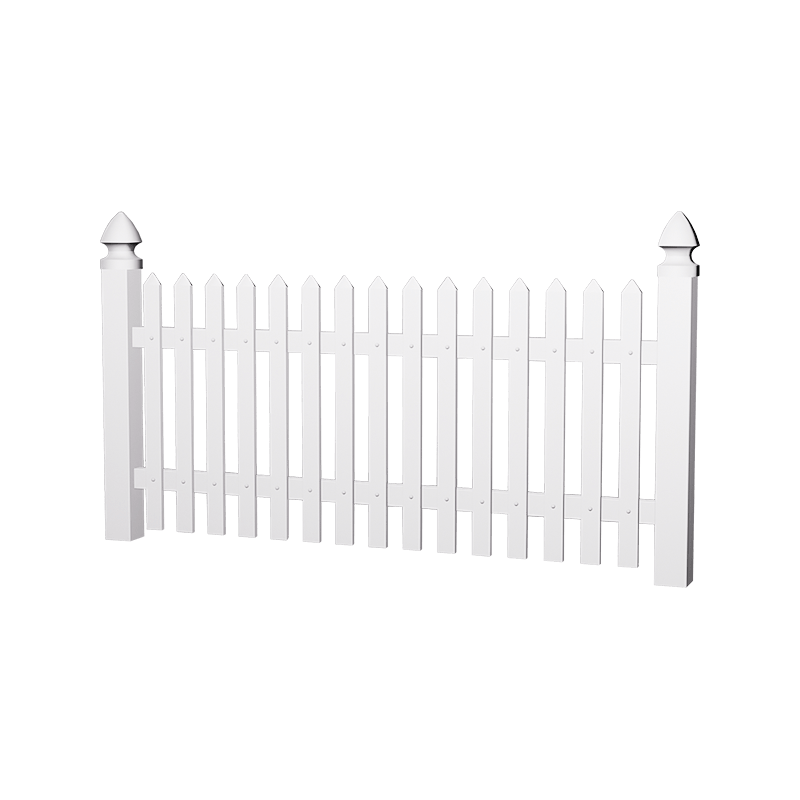 এইচএডি 1 পিভিসি ফেস মাউন্ট করা পিকেটস বেড়া