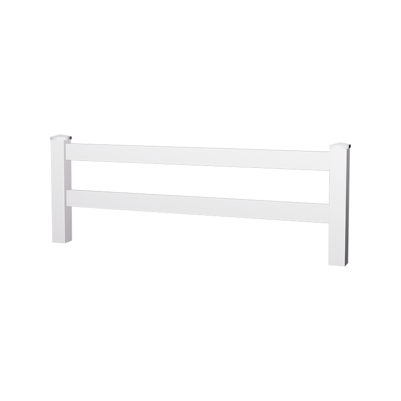 এইচডিএ 2-রেল পিভিসি ফার্ম বেড়া